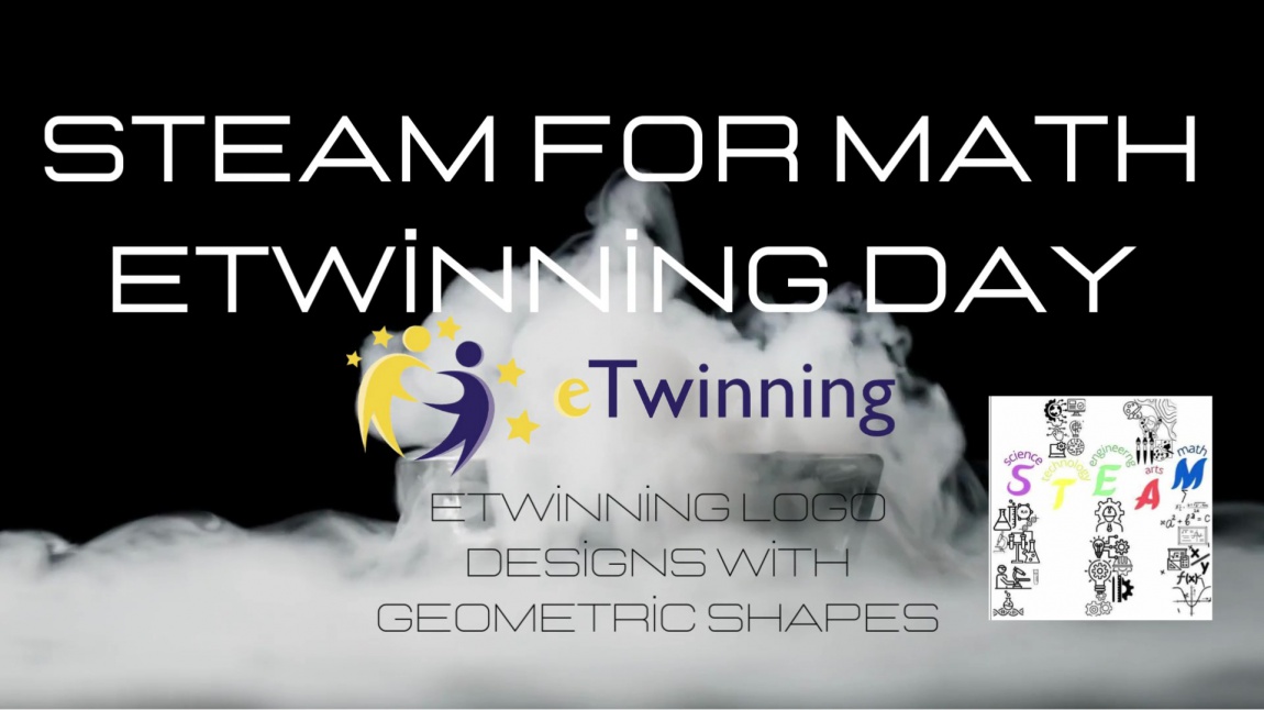 Steam For Math Etwinning Logo Designs With Geometric Shapes